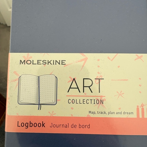 Moleskine Art Notebook Logbook - Blue - Picture 3 of 4